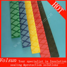 Yellow decorative pattern rod heat shrink tube handle sets insulating sleeve fishing tackle fishing tackle fishing supplies